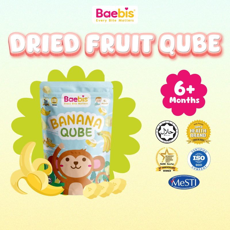 Dried Fruit Qube (Banana)