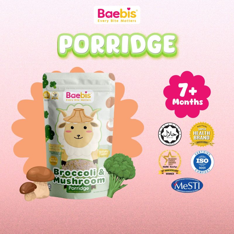 Broccolli & Mushroom Porridge