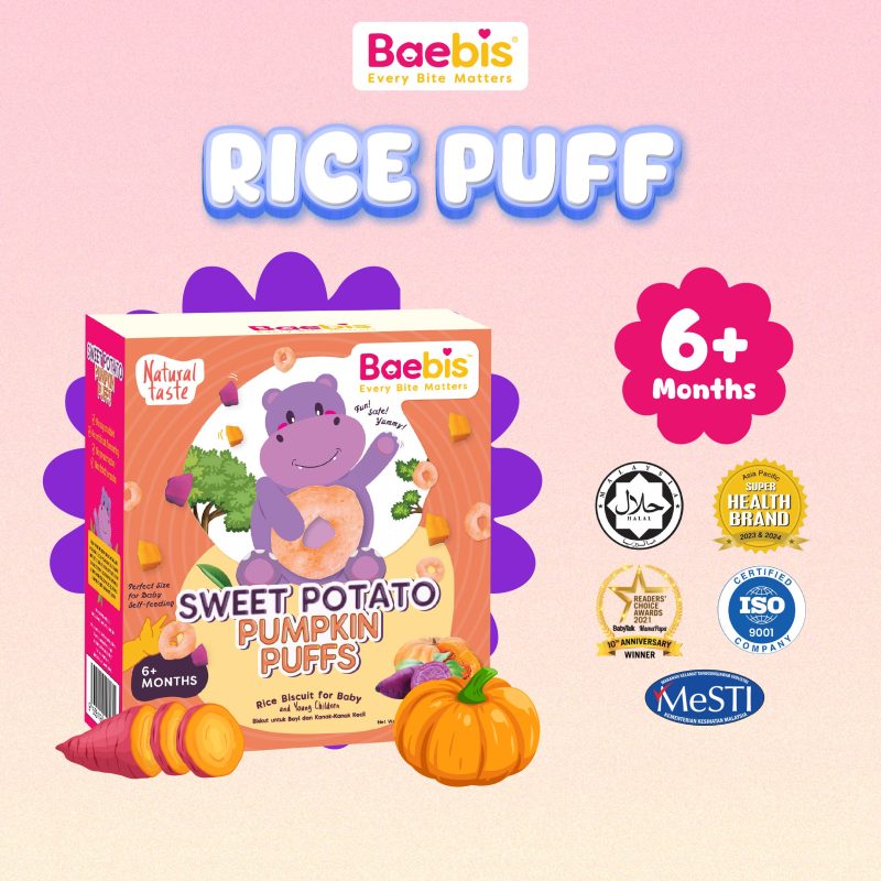 Sweet Potato Rice Puffs