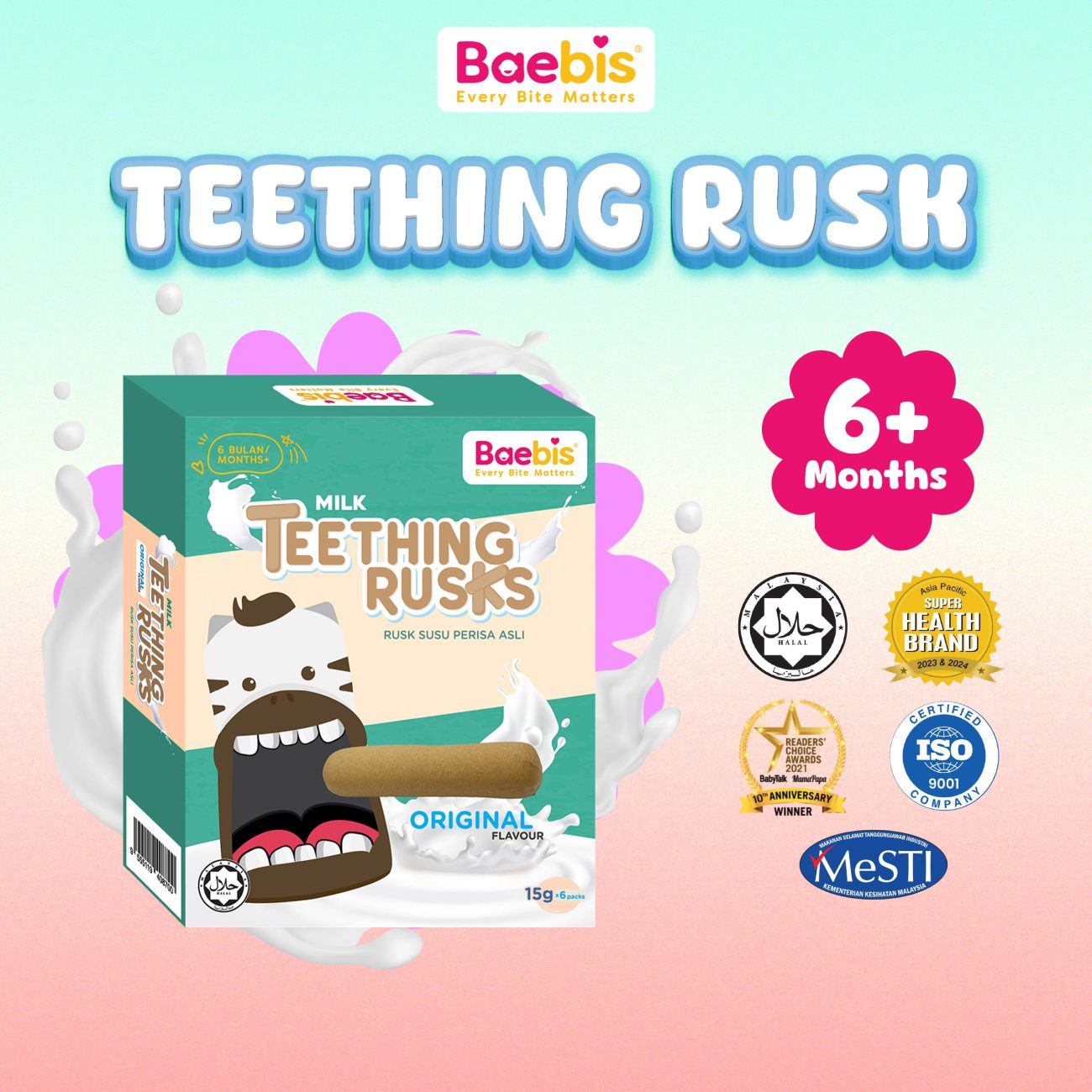 Teething Rask Teething Rusk Series - Baebis World