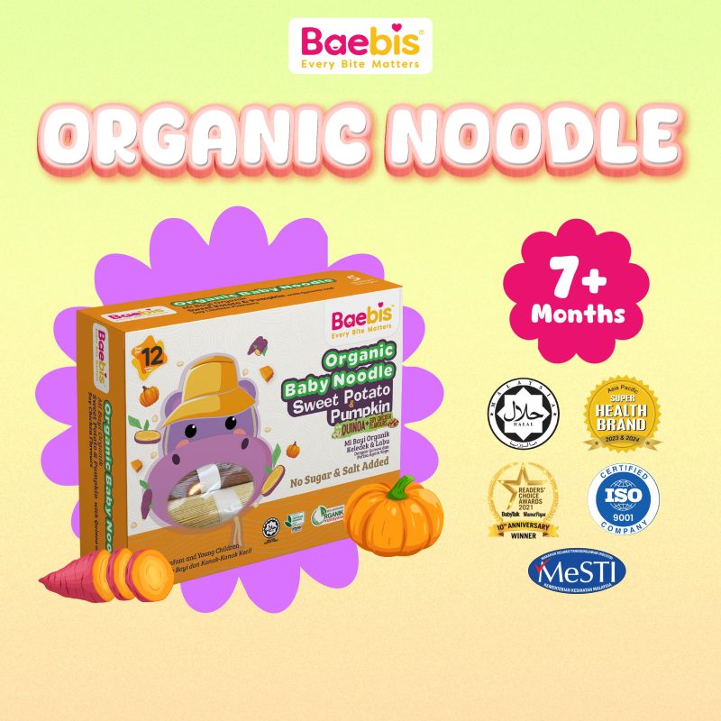 Organic Baby Noodles (Sweet Potato & Pumpkin Soy Chicken)