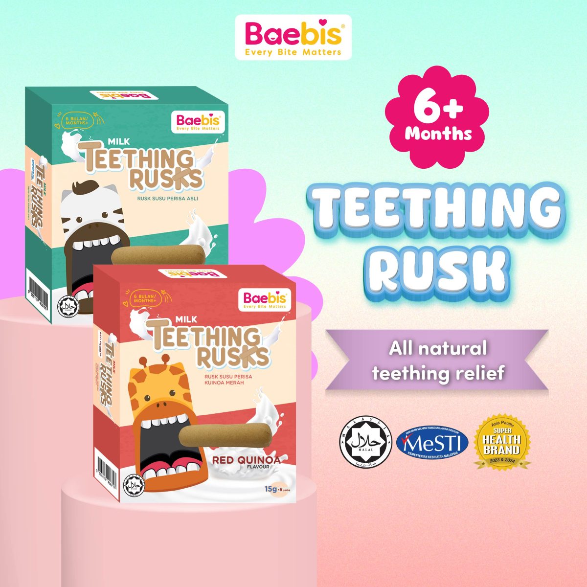 Teether Rusk Teething Rusk Series – Baebis World